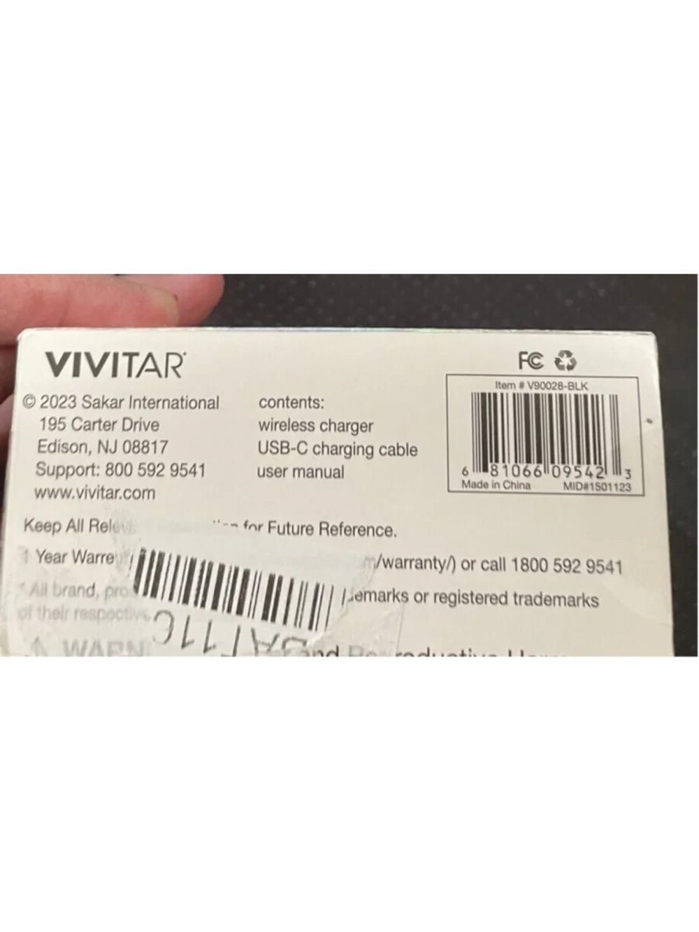 Vivitar Triple Charge 5 in 1 Powerstation Digital Alarm Clock & Nightlight